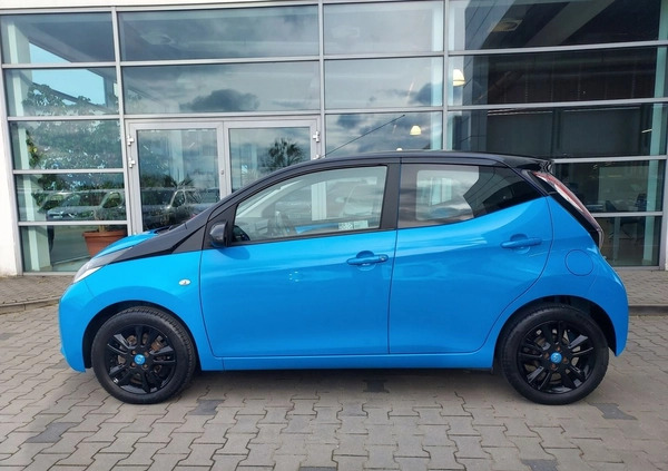 Toyota Aygo cena 39900 przebieg: 56551, rok produkcji 2015 z Mława małe 172